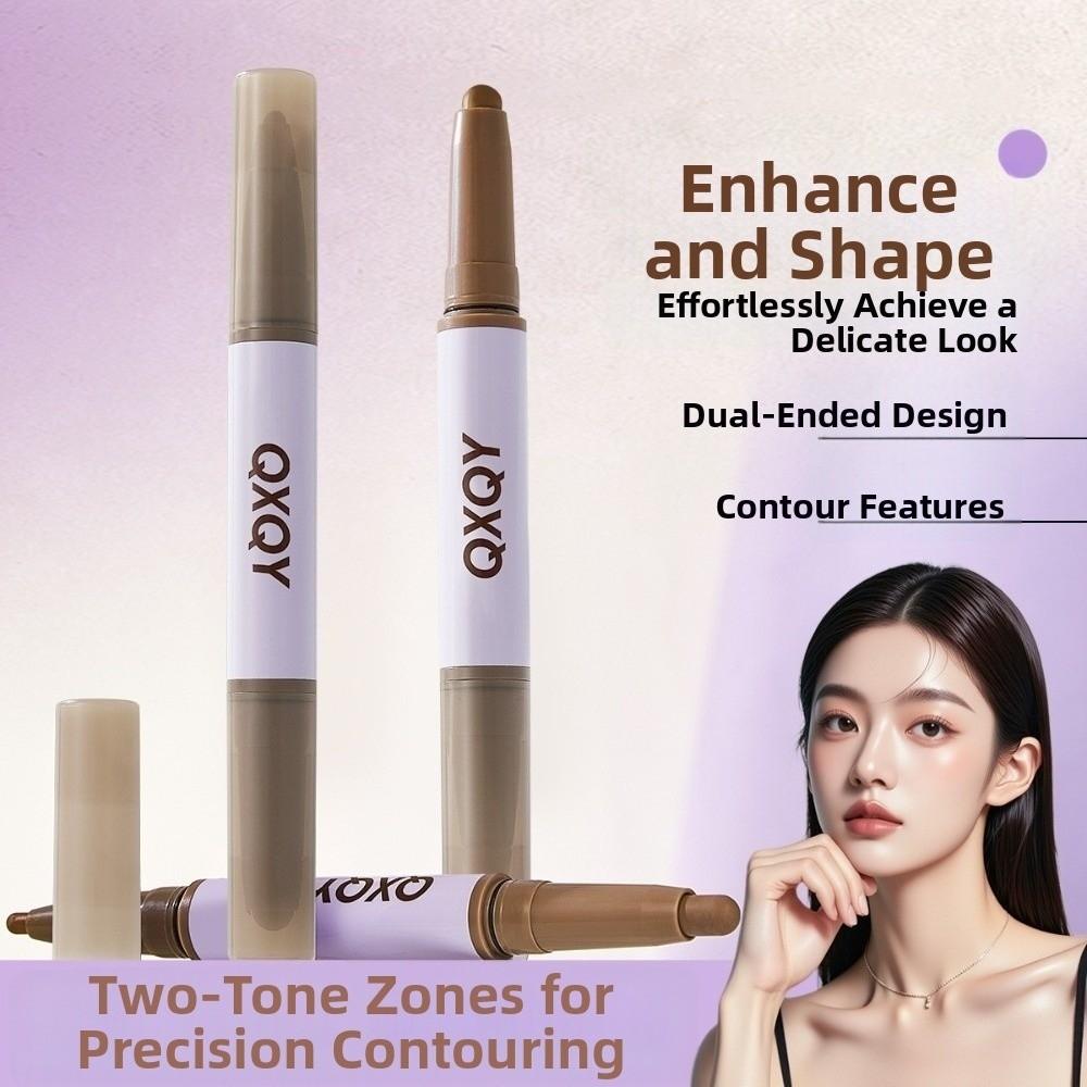 Shaping Facial Contour Makeup Pen Face Contour Shadow Pen Double Headed Contour Pen  Unisex