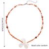 Boho Shell Flower Necklace Ocean Style Ocean Style Neck Chain Stone Pendant Necklace  Summer