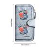 Cute Koala Print Women Long Wallet Fashion Faux Leather Card Holder Purse