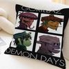 Gorillaz Retro Poster Personalized Pillow Dust Cover Bedroom Kids Party Decoration Pillowcase Birthday Children Gift