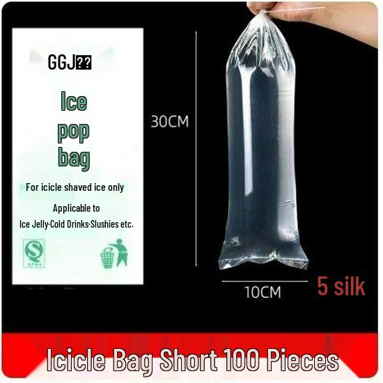 

Машина для колотого льда и пакеты для смузи с одноразовыми формами для эскимо - Бесплатная доставка