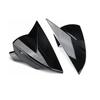 For SEAT LEON MK3 5F 2013- Rearview Mirror Cover Trim Car Side Wing Mirror Cap Accessories