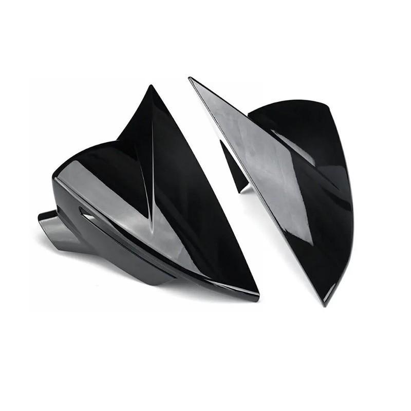 For SEAT LEON MK3 5F 2013- Rearview Mirror Cover Trim Car Side Wing Mirror Cap Accessories