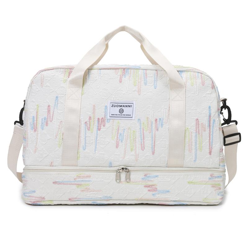 Large Capacity Fitness Bag Short-Distance Storage Travel Bag Sports Yoga Luggage Bag