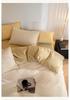 Luxurious 100% Cotton Brushed Four-Piece Bedding Set for Autumn/Winter, All Cotton Duvet Cover, Bed Sheet, Long Staple Cotton