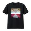 Camiseta de Algodón Suave Tangerine Dream Stratosfear Estampado Diseño Inspirado en Banda de Rock Retro Top Lavado Vintage Para Uso Diario
