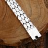 Silver Fashion Men's and Women's Chinese Style Trendy Wide Edition Serpentine Bracelet Retro Jewelry