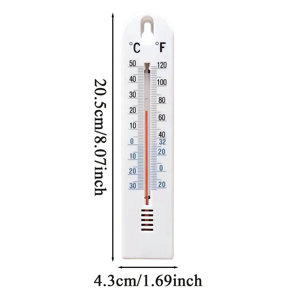 

Wall Temperature Tool Anti-Glare Display Gadget Wall Warmth Indicator For Home Indoor Family Classroom Kitchen Garage Spring