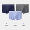 Jianjiang Men's Ice Silk Seamless Boxer Briefs 3-Pack