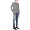 CDG play T-Shirts Men's Black Crew Neck AX-T164-051-1