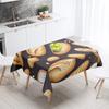 New Abstract Tea Tablecloth Waterproof and Oil-proof Dining Tablecloth Nordic Wind Bar Tablecloth Home Decoration