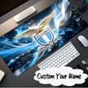 Özel İsim Mouse Pad Lazio Futbol Kulübü Amblemli Mouse Pad, Oyun Mouse Pad'i, Klavye Altlığı, Bilgisayar Dizüstü Bilgisayar için Masa Dekoru Fan Doğum Günü Hediyesi
