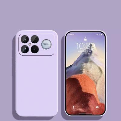 High End Luxury Colorful Soft Liquid Silicone Phone Case for Xiaomi Poco F8 Ultra Skin Friendly Camera Protect Shockproof Cover Funda