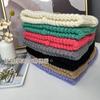 Loose-fitting women's knitted hat for autumn and winter, Korean style, versatile, suitable for large head sizes, makes the face look smaller, warm