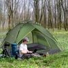 Tenda da campeggio per 3 persone Tenda automatica pop-up Portatile a doppio strato per festival Escursionismo Viaggi in famiglia Riparo