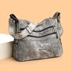 Fashion Multi-layer Simple Large Capacity Casual Single Shoulder Crossbody Bag