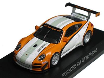 Coleção de Carros em Miniatura Porsche Kyosho 5 Circle K Sunkus Edição Limitada 911 GT3R Híbrido Escala Item Único (laranja) 1/64