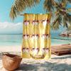 Personalized customized proof beach towel with Tsukasa Tenma pattern - soft, absorbent,quick-drying,perfect swimming,camping&bathing