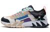 Outdoor-Dämpfung, Abriebfeste Low-Top-Laufschuhe Herren Schwarz Weiß ARDS001-4