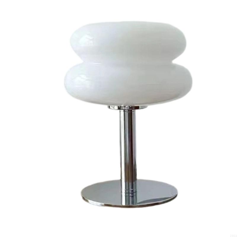 USB Powered Adjustable Brightness Glass Mushroom Night Light Nordic Style Desk Lamps for Living Room Bedroom Decor