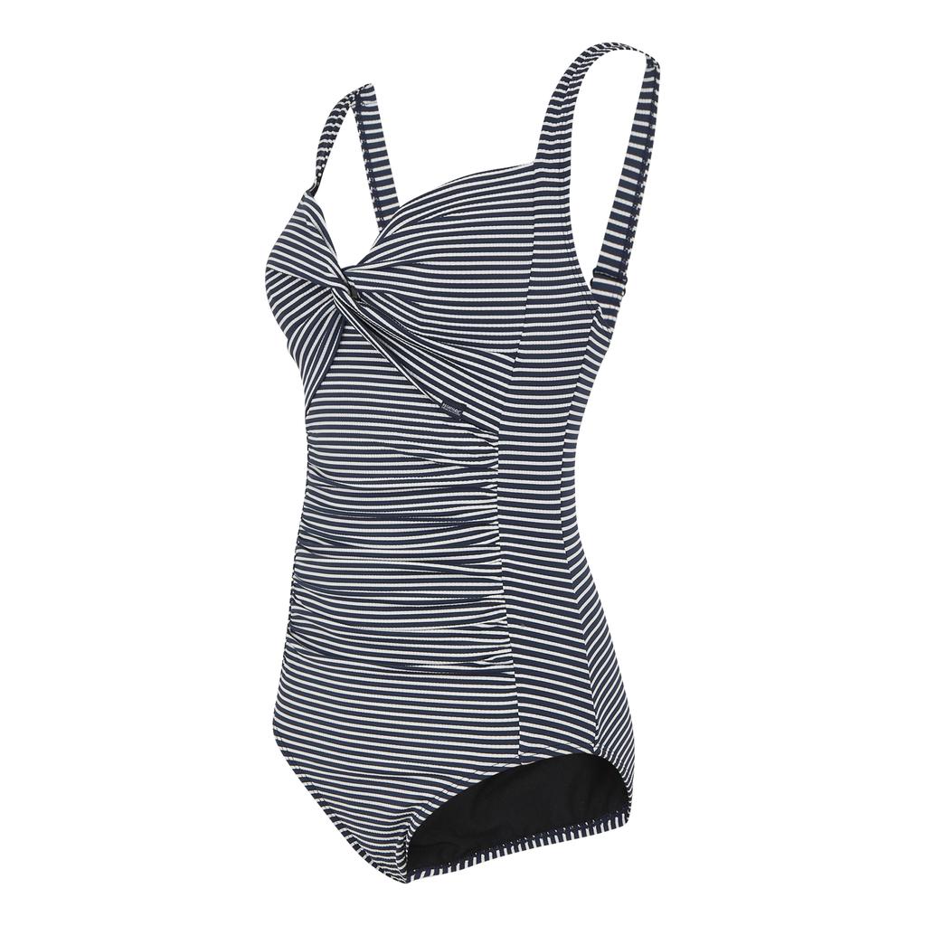 Regatta Womens/Ladies Stripe Seersucker Tummy Control One Piece Swimsuit