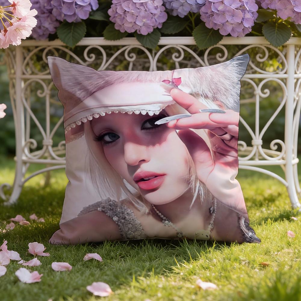 S-Singer S-Somi Cushion Cover Home & Car Dual-Scene Pillow Cover: Reversible for Premium Comfort 30cmx30cm