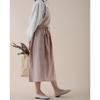 Cotton Linen Apron With Front Pocket Comfortable Breathable Fabric For Cooking And Baking Coffee Restaurant Waterproof
