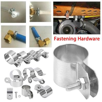 1 buc Nou cu Șuruburi Piulițe Clemă Furtun Feronerie de Fixare Clip de Împământare pentru Pământare Țeavă Oțel Inoxidabil 304 Diametru 10mm-60mm Cataramă Țeavă