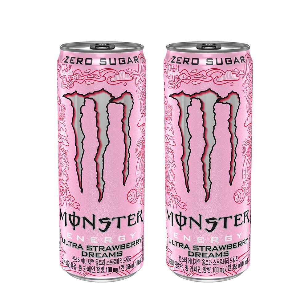 Monster Energy Strawberry Dreams 355ml 24-pack