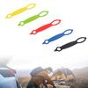 Silicone Water Bottle Holder with Carabiner Buckle Water Bottle Belt Quickdraw Carabiner Holder Hook Clip Camping Tool