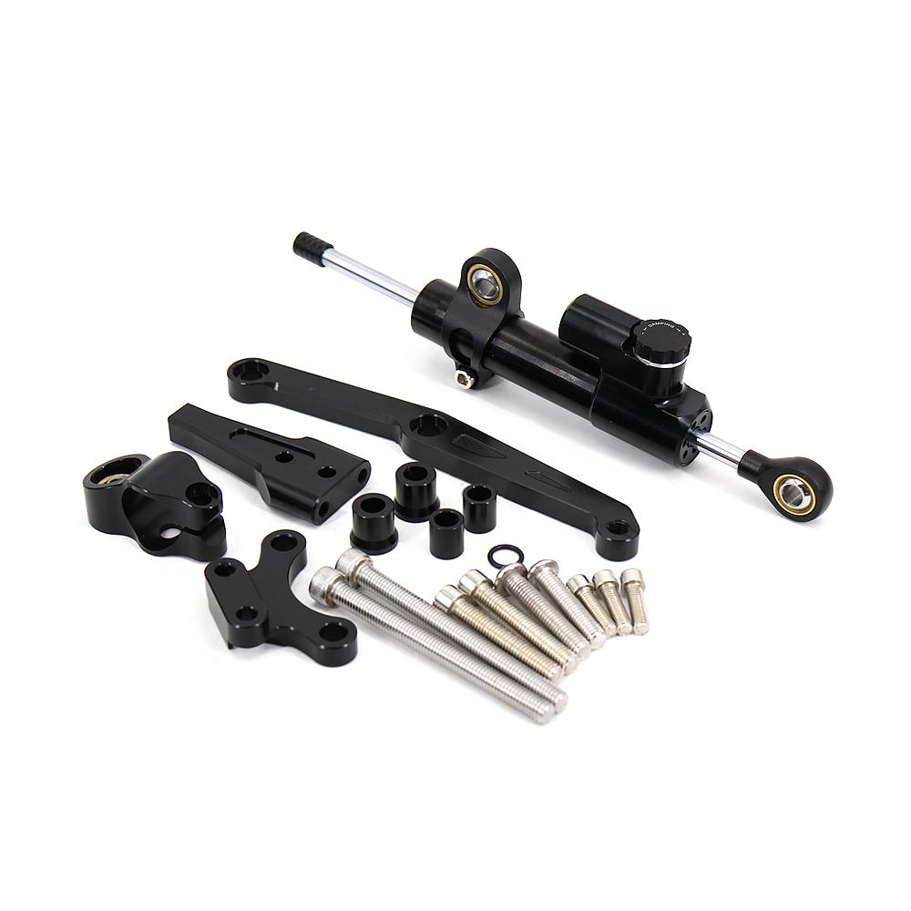 CB650R 2024-2018 Pour Honda CB 650 R CB650 R Aluminium CNC Réglable Moto Amortisseur Stabilisateur de Direction Kit de Fixation de Support