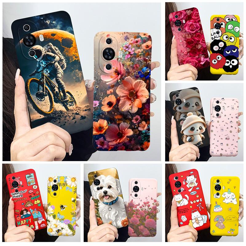 For Huawei Nova 12s Case Soft Silicone TPU Cute Panda Astronaut Cover for Huawei Nova 11 Pro Ultra Nova12S FOA-LX9 Coque Fundas