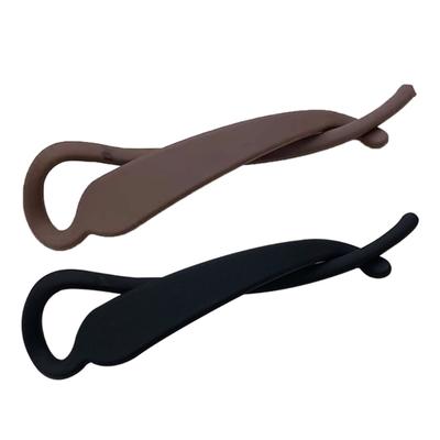 Glatte Bananen Haarspangen Rutschfester Halt Für Frauen Mädchen Hoher Pferdeschwanz Styling-Accessoires