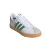 Adidas Vl Court 3.0 Comfortable Versatile Fashion Trendy Low-Top Skate Shoes Unisex Sneakers White Green KI0563