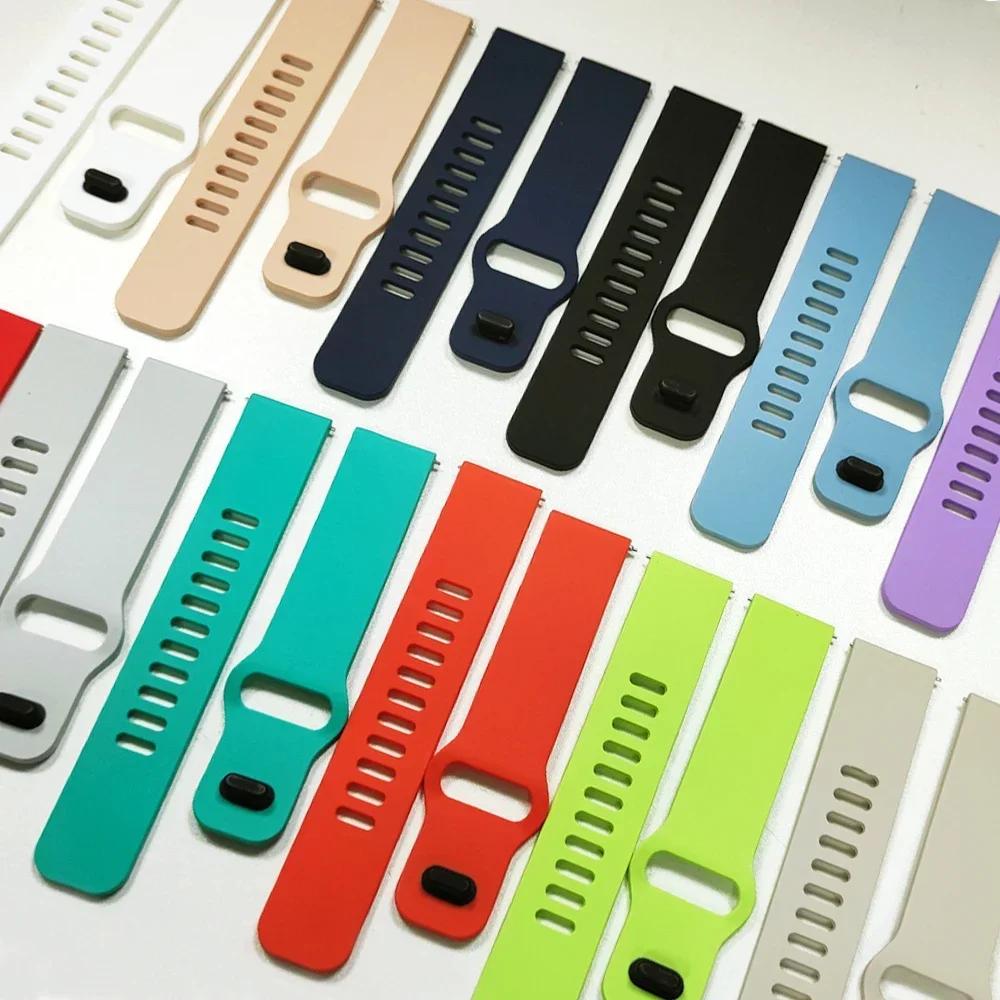 20mm 22mm Silicone Strap for POLAR IGNITE 3 2/Pacer/Unite Band for POLAR Vantage M3 M2 M V3/Grit X X2 Pro Replacement Wristband