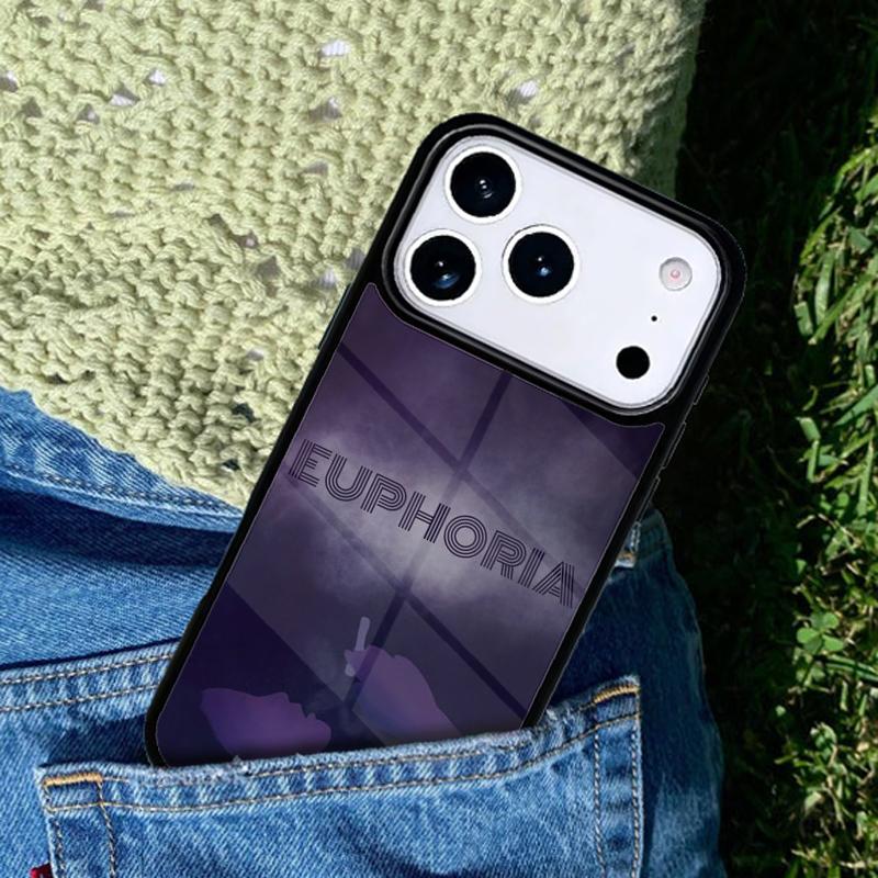 American TV Series Euphoria Phone Case Cover for IPhone 11 12 13 14 15 16e 17 Pro Max Coque for IPhone 17 Air