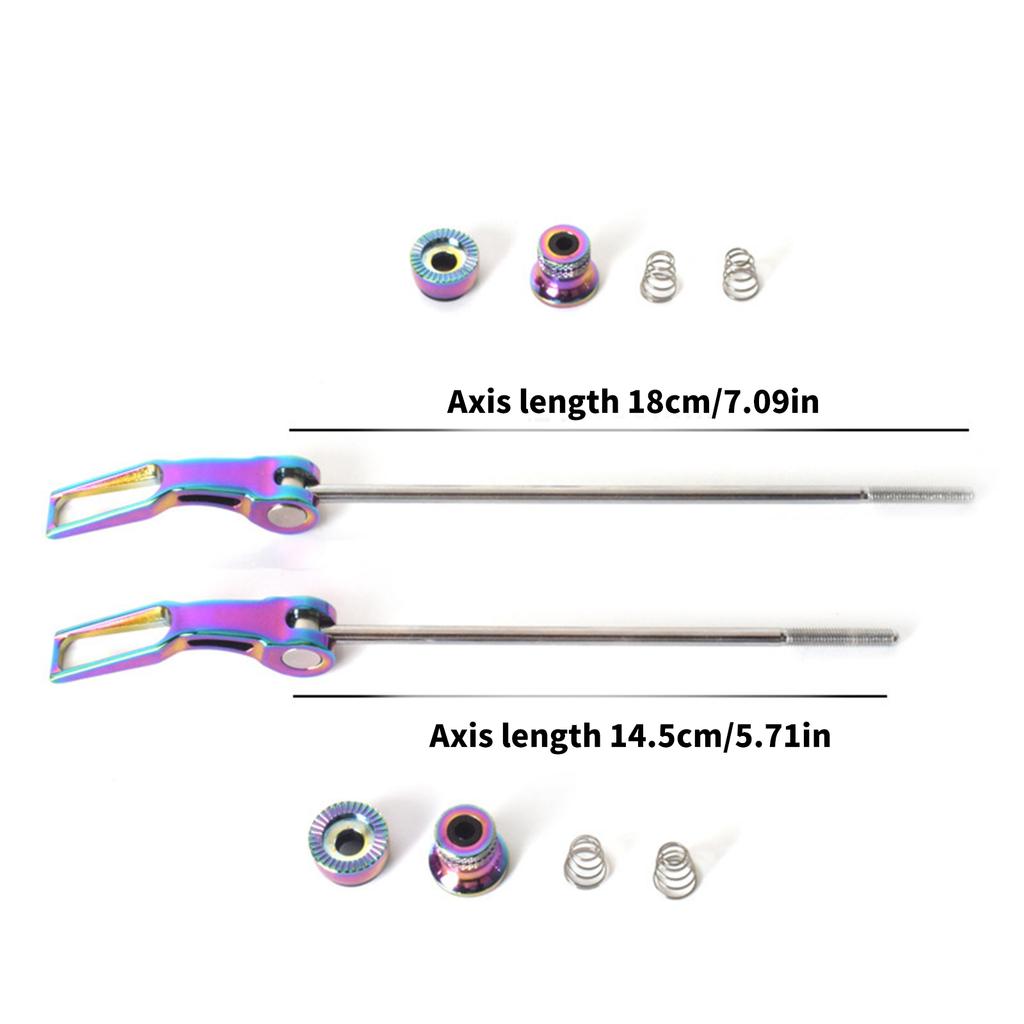 Road Bike Thru Axle Front Fork Shaft Skewers Release Skewer Wheel Accessories for Enhancing Cycling Comfort and Speed