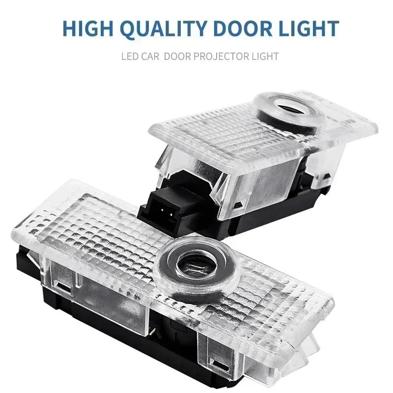 2pcs LED Car Door Projector Car Welcome Light For BMW Mini Cooper Works R52 R55 R56 R57 R50 R53 R60 R61 F54 F55 F56 F60 Parts