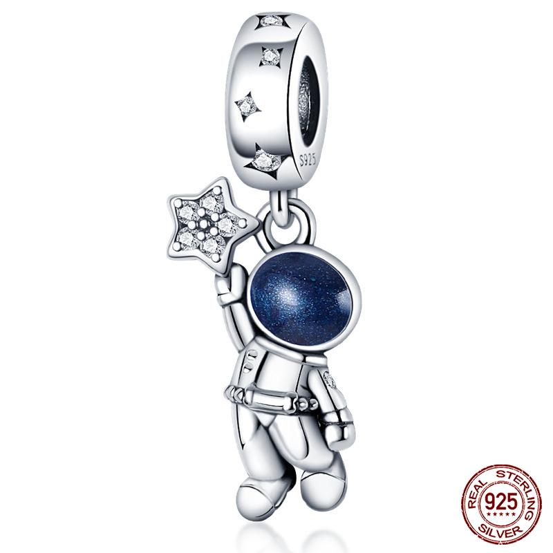Serie Oceano - Ciondoli Perline Tartaruga Granchio Sirena in Rame Genuino Originale Adatti Per Bracciale da 3 mm Fai Da Te Creazione Pendente