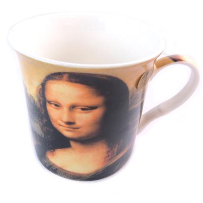 [N8634] - Porzellantasse 'Leonard da Vinci - Die Mona Lisa'