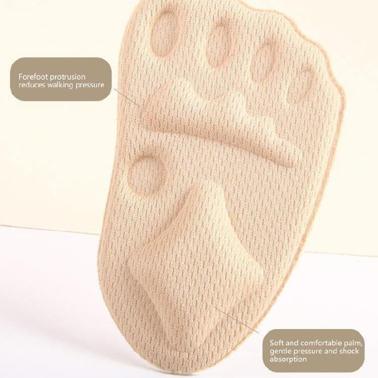 4Pairs Anti Blisters Insoles Anti Chafing Foam Forefoot Protectors Adhesive Shoe Cushion For Women High Heel Dress Shoe