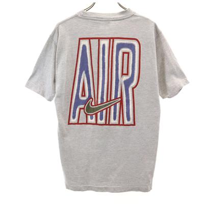 90er 00er Altes Weißes Etikett Kurzarm T-Shirt 14 grau Kinder Gebraucht
