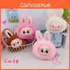 Wallet Vinyl Keychain Pendant Creative Plush Doll Hanging Decoration
