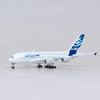 20CM Toy Planes for Boys Diecast Metal Airbus A380 Prototype Airlines Airplanes Model Toy for Collection
