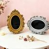 Vintage Photo Frame Refrigerator Magnet DIY Oval Picture Holder Decorative Fridge Magnet Home Kitchen Office Whiteboard Decor