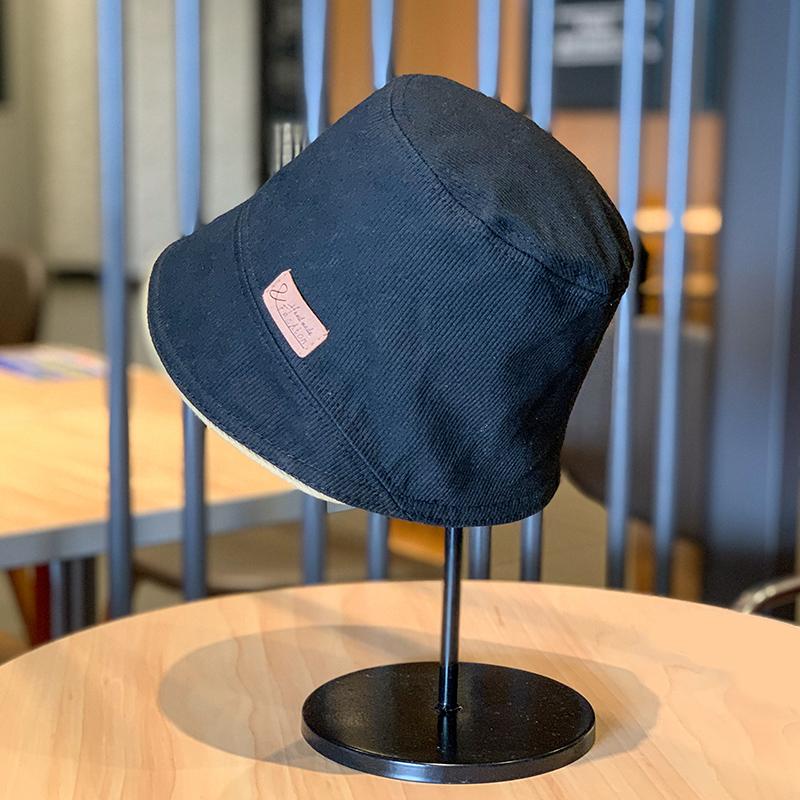 Bucket Hat Spring and Autumn Bucket Hat Showing Small Edge Sunscreen Casual Plain Basin Hat