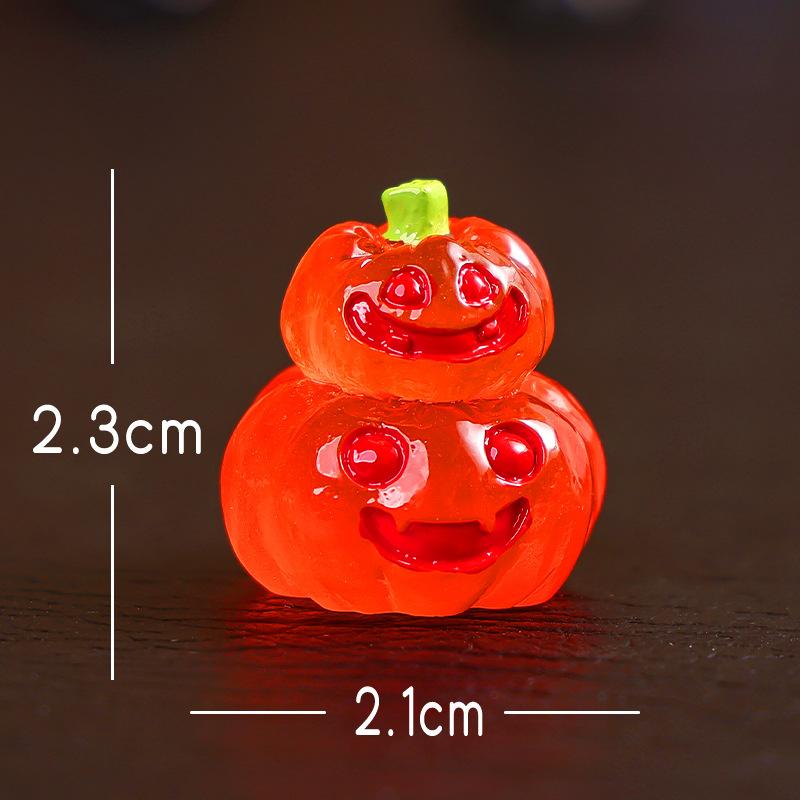 Halloween Luminoso al buio Zucca Fantasma Giardinaggio Accessori da Giardinaggio Auto Luminosi al buio Piccoli Ornamenti