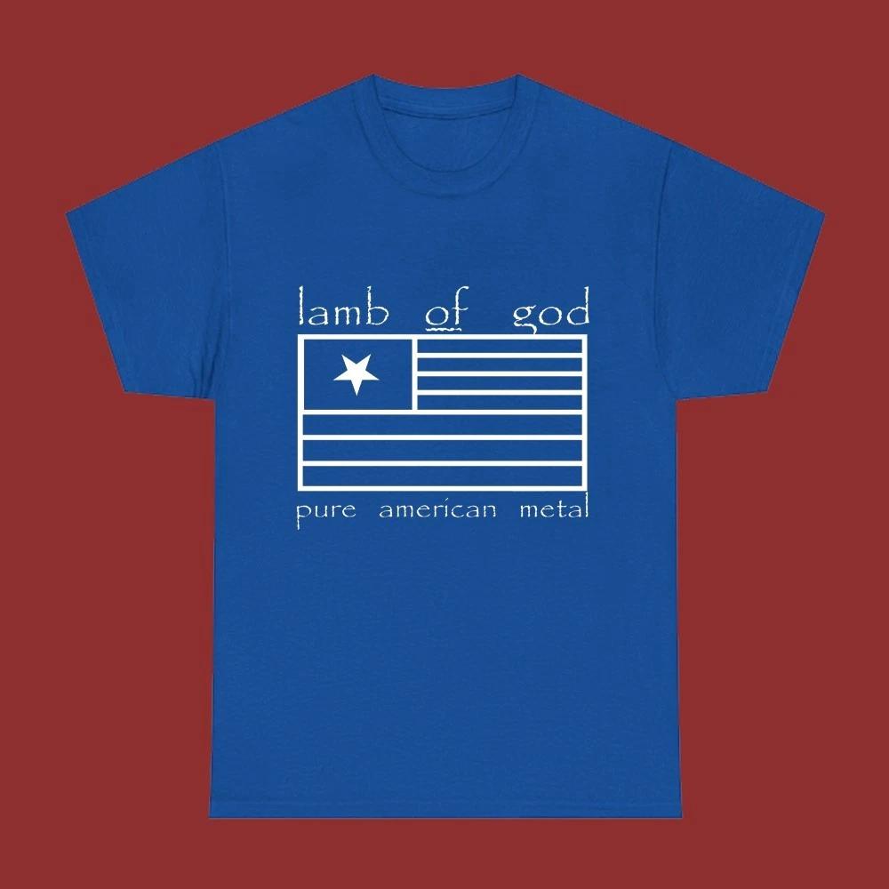 Lamb of God Flag Men s Blue Size S-5XL XXXXL