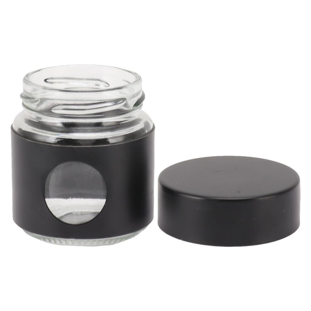 Stainless Steel Glass Coffee Container Coffee Bean Storage Container Airtight Kitchen Food Storage Container