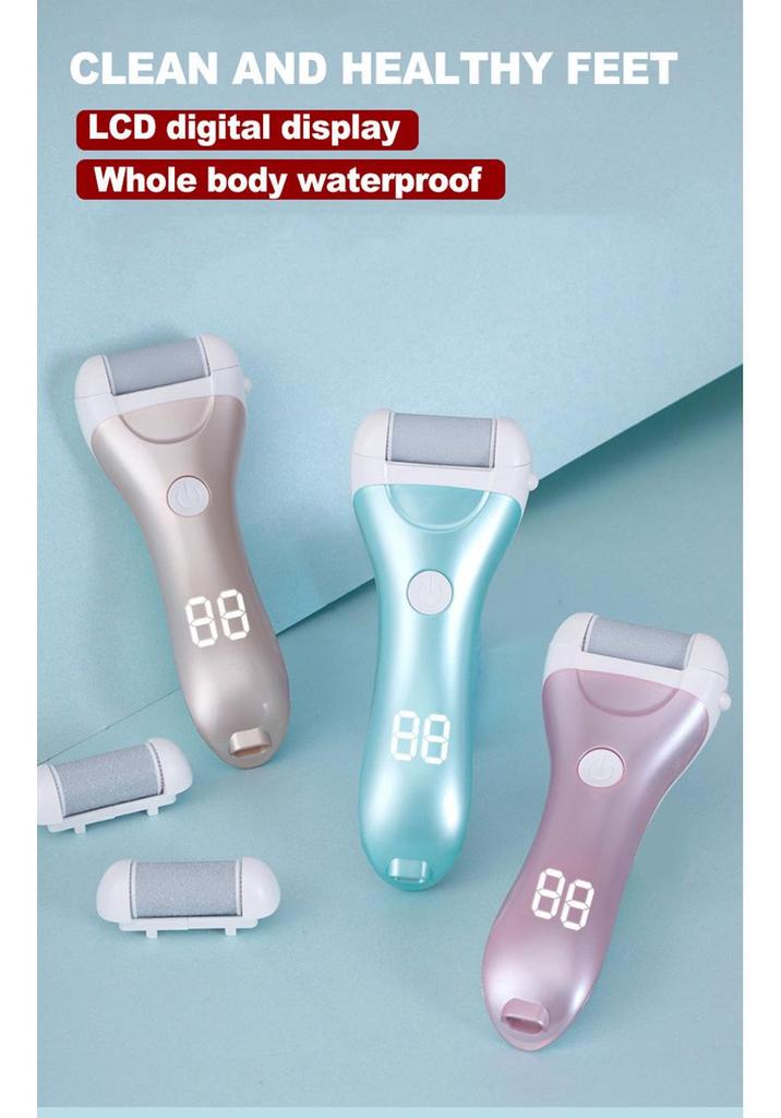 New Home Electric Foot File Callus Remover - Remove Dead Skin for Smooth Feet